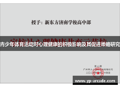 青少年体育活动对心理健康的积极影响及其促进策略研究
